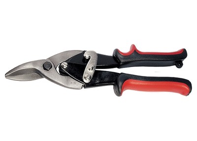 ИНСТРУМЕНТИ  Ножица за метал 250 mm, ляво рязане, гумирани дръжки MTX